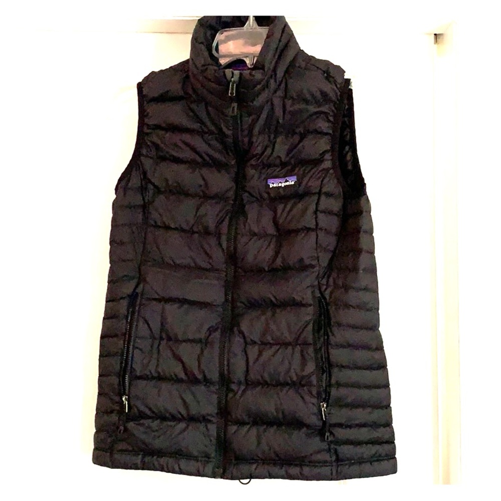 Black Patagonia Down Puff Vest